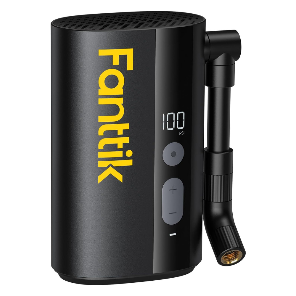Untitled-design-2026-02-07T061928.756.png Fanttik X9 Ace Mini Bike Pump, 32s Fast Inflate Bike Pump with Gauge - Image 1